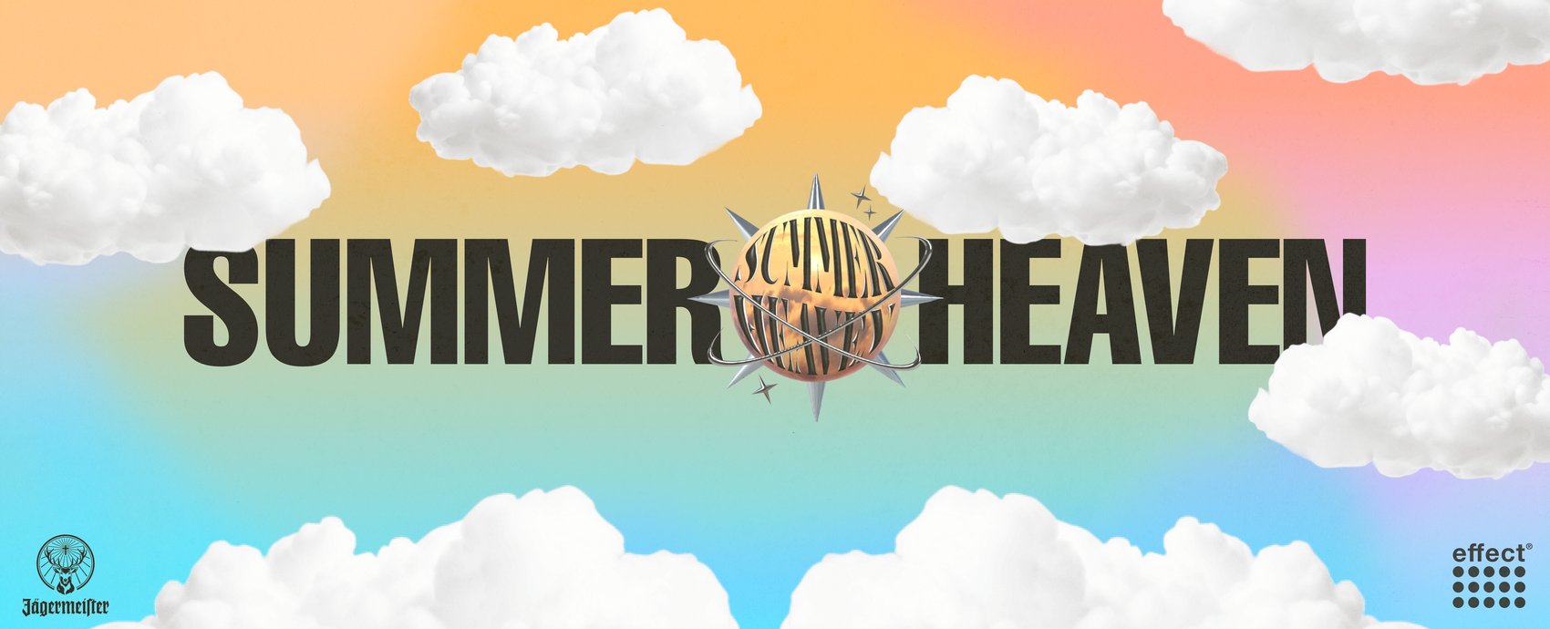 Summer Heaven Container-Stage Bühnenfront im Design 6 × 2,44 m